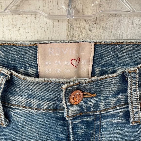 Revice French Kiss Distressed Skinny Jeans Size 26 - Picture 11 of 12